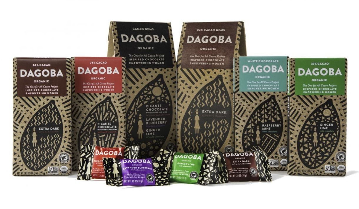 Шоколадный бренд Dagoba Organic Chocolate расширил ассортимент шоколадных плиток