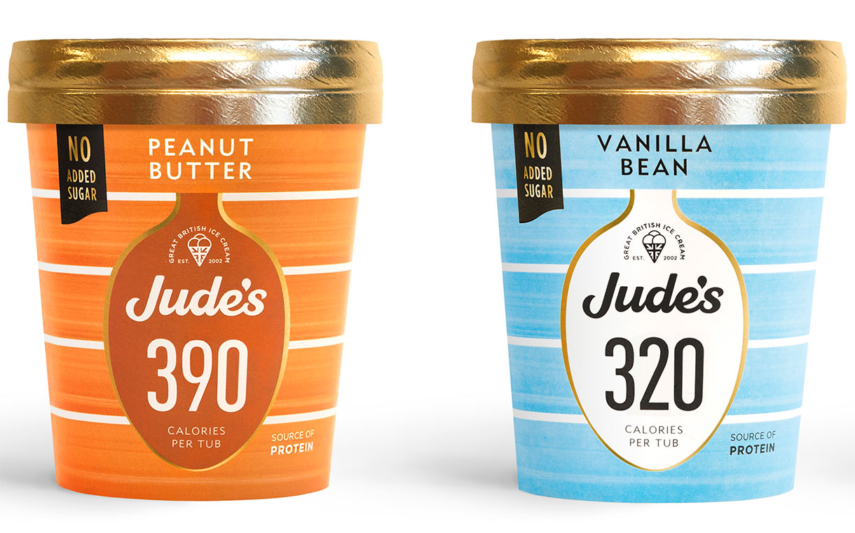 Jude's unveils four-strong ice cream line with no added sugar
