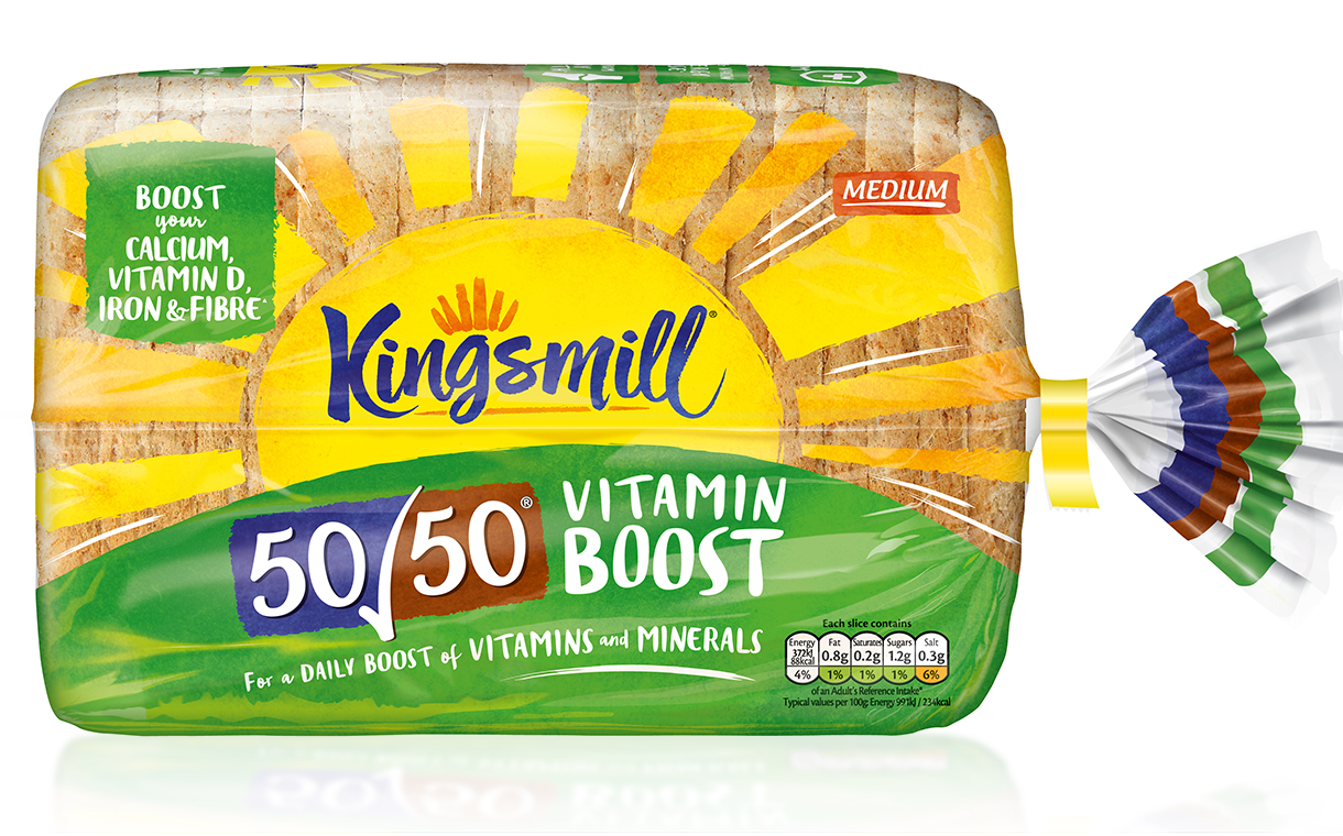 Allied Bakeries' Kingsmill brand adds new vitamin-fortified loaf