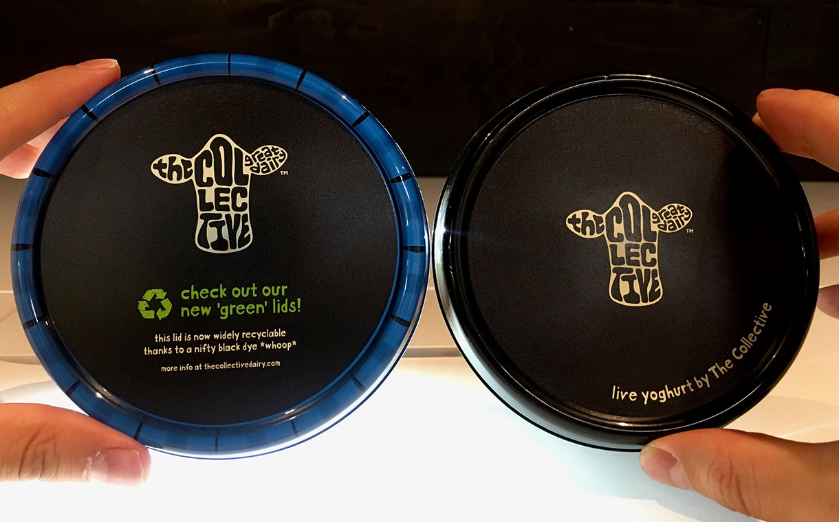 The Collective yogurts to feature recyclable black plastic tubs