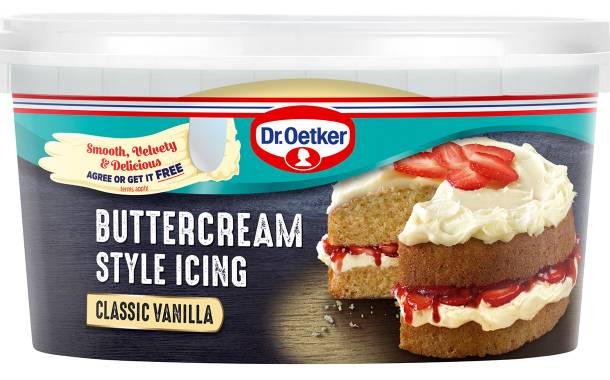 Dr. Oetker launches ready-to-use buttercream-style icing line in UK