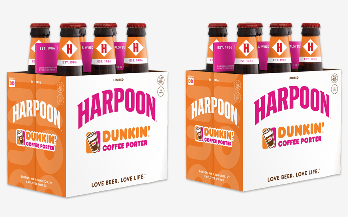 Dunkin' Donuts and Harpoon Brewery create Coffee Porter