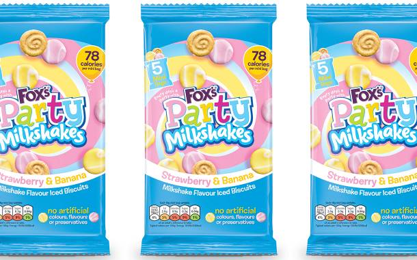 Fox’s Biscuits boosts Party range with milkshake-inspired biscuits