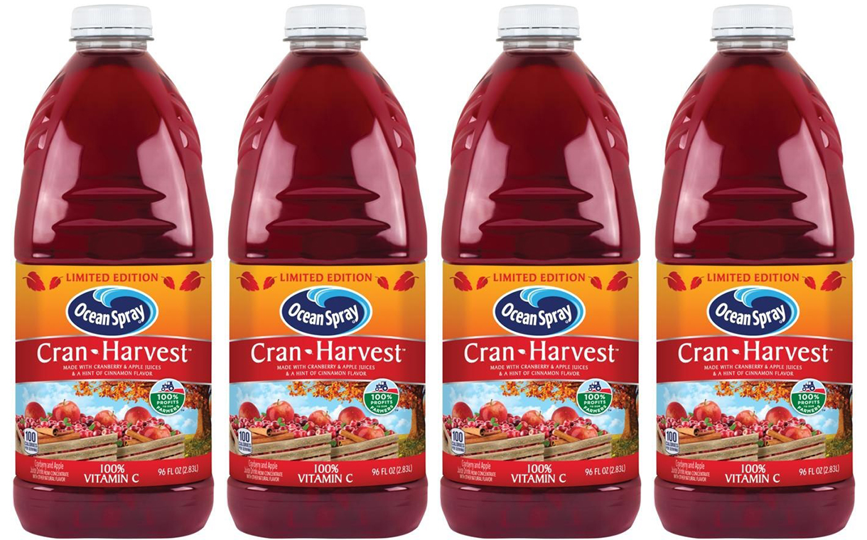 Ocean Spray releases autumnal juice with apples and cinnamon