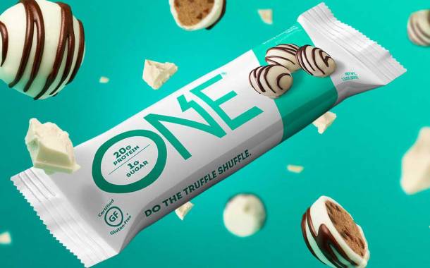 One Brands debuts new white chocolate truffle protein bar