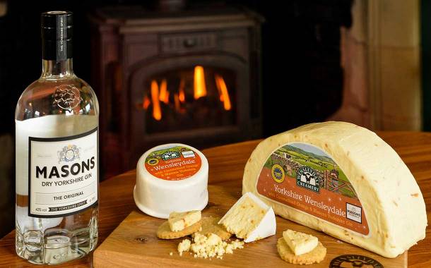 Wensleydale Creamery partners with Masons for new gin cheese