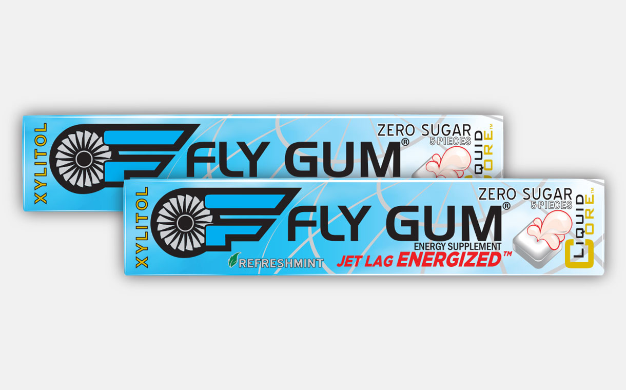Apollo Brands releases Fly Gum to combat jet lag and fatigue