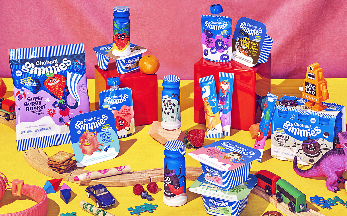 Chobani unveils Gimmies line of Greek yogurt snacks for children