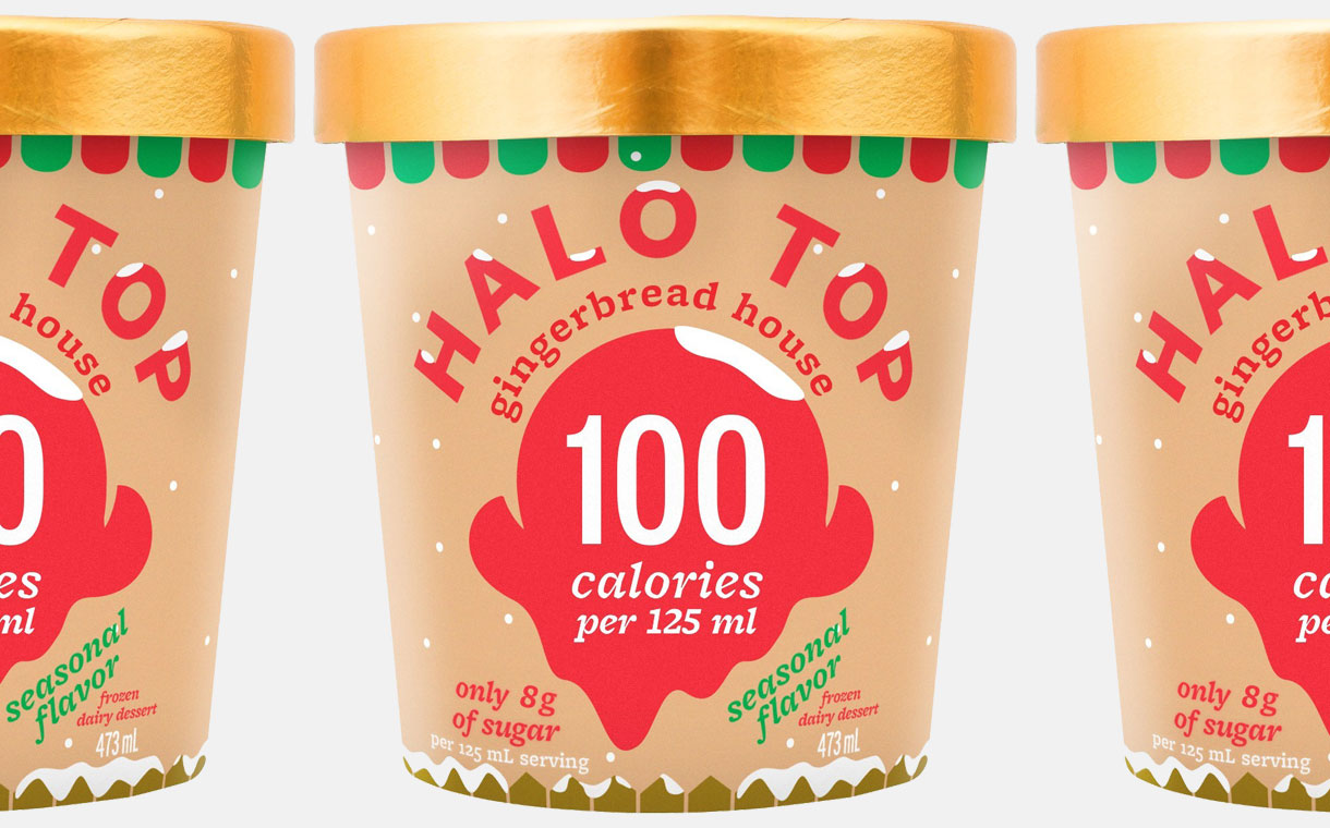 Halo Top releases seasonal Gingerbread House ice cream ...