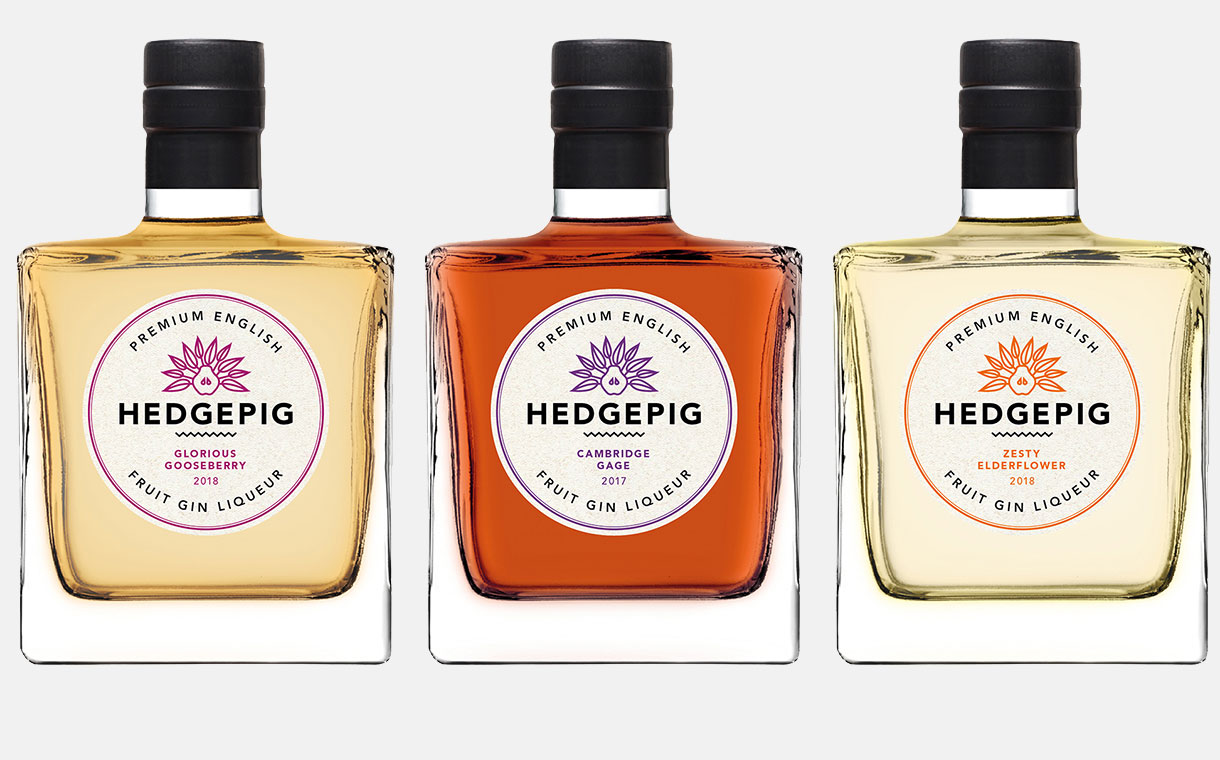 Pinkster adds new flavours to its Hedgepig gin liqueur range