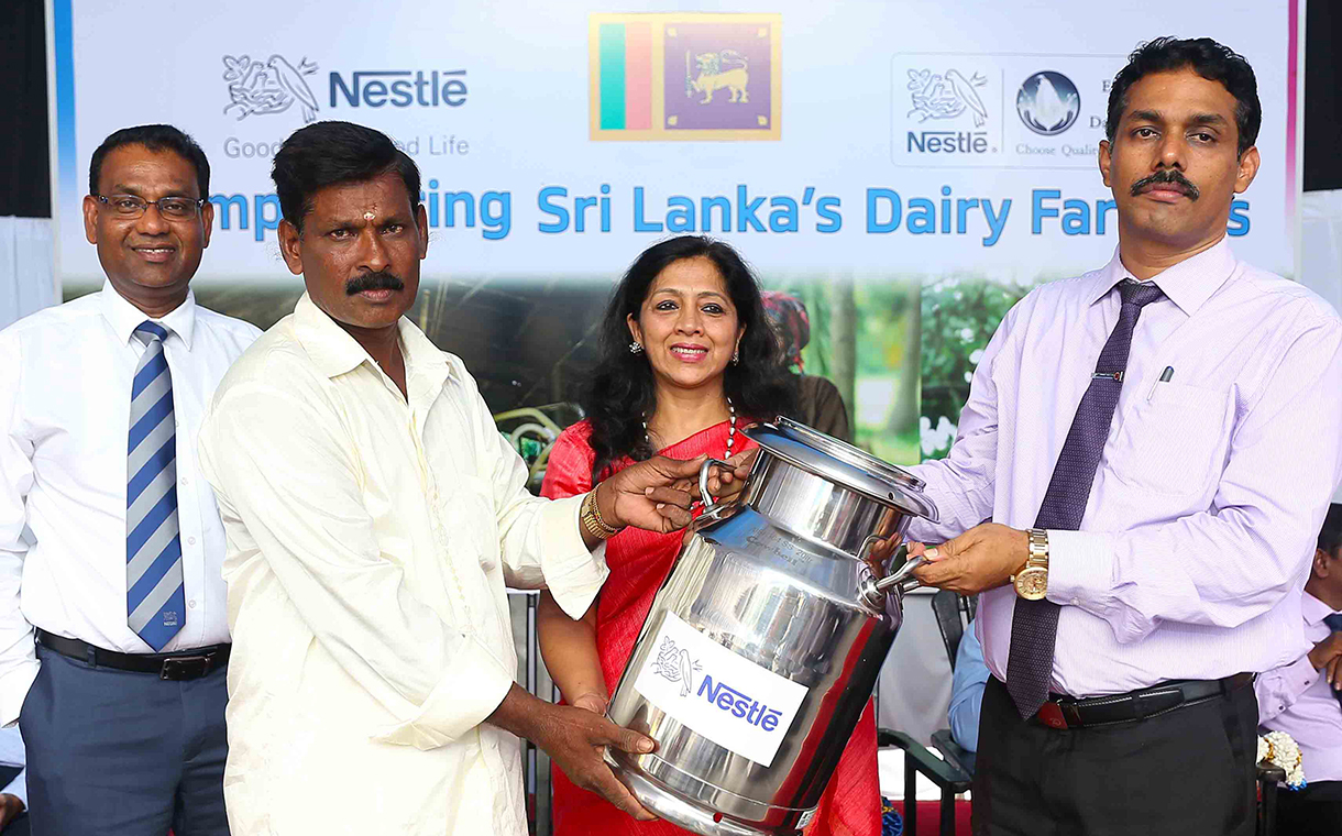 Nestlé boosts its Sri Lankan milk collection network with new site