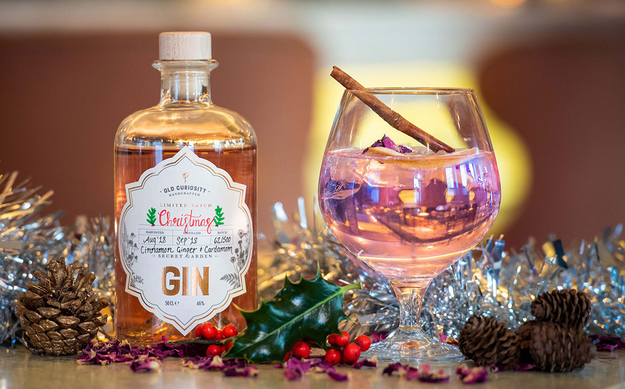 Old Curiosity Distillery launches colour-changing Christmas gin