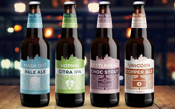 Robinsons Brewery beer given new look by The Label Makers