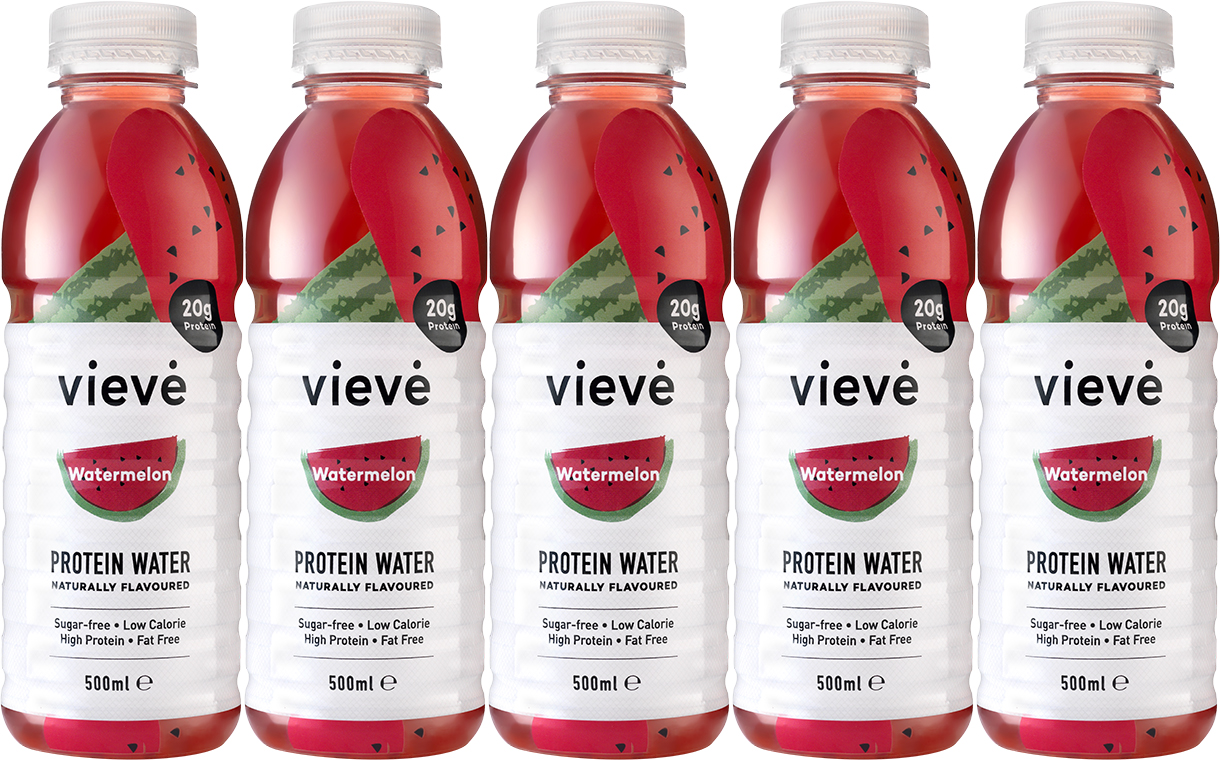 Vieve adds watermelon flavour to its portfolio of protein waters