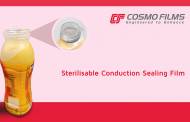 Cosmo Films unveils conduction sealing film for plastic bottles