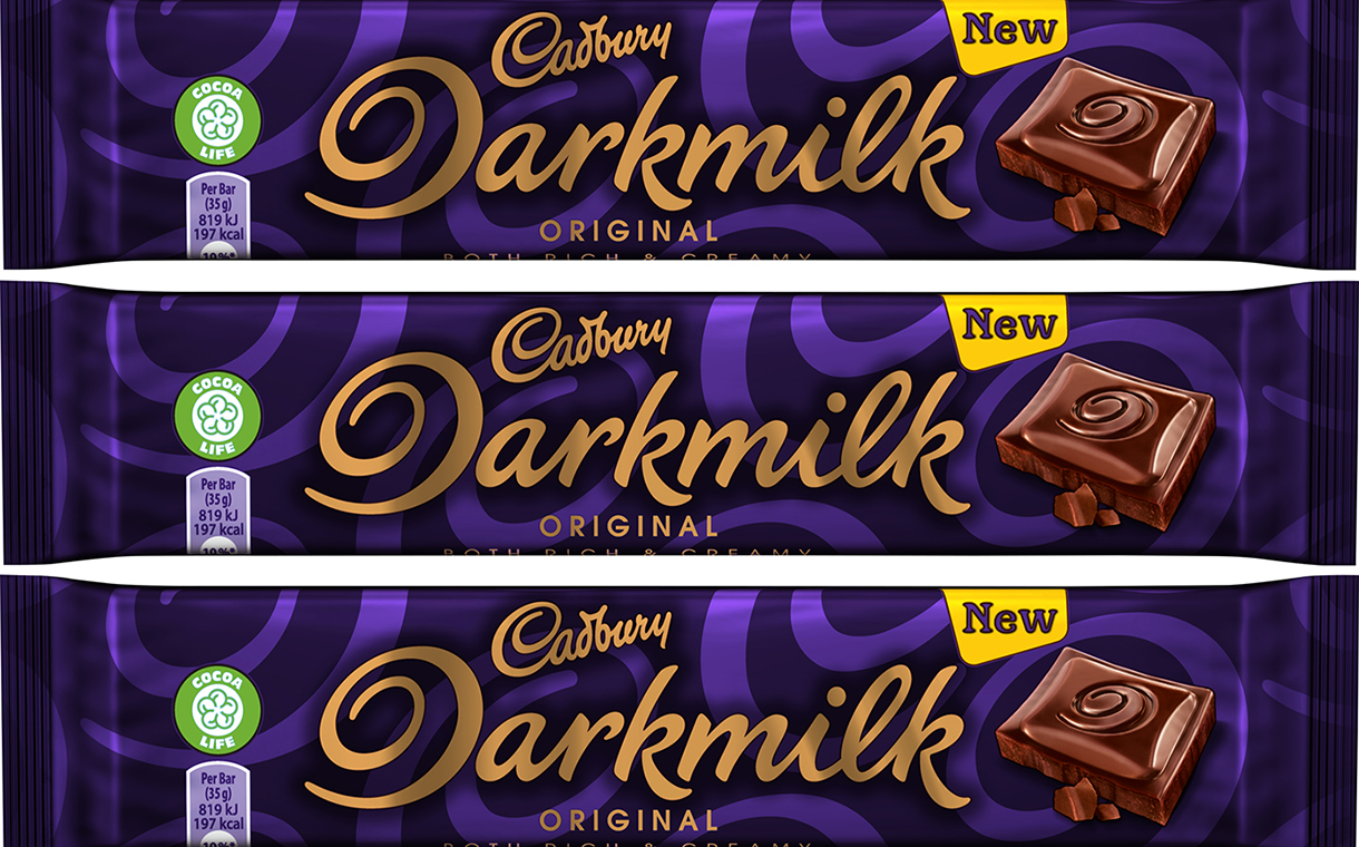 Cadbury extends Darkmilk range with new pack size and flavour