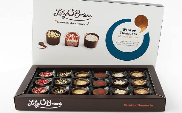 Lily O'Brien's introduces Winter Desserts Collection of chocolates