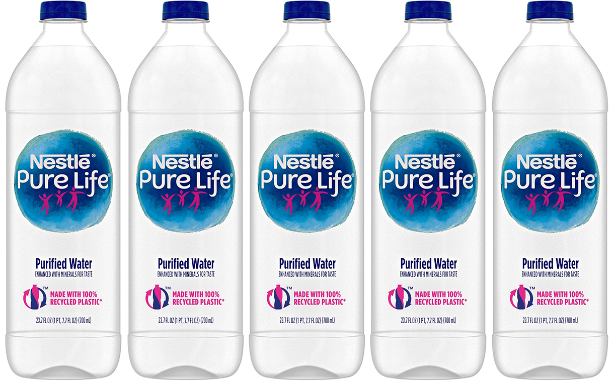 Nestlé Waters NA packaging to reach 25% rPET content by 2021
