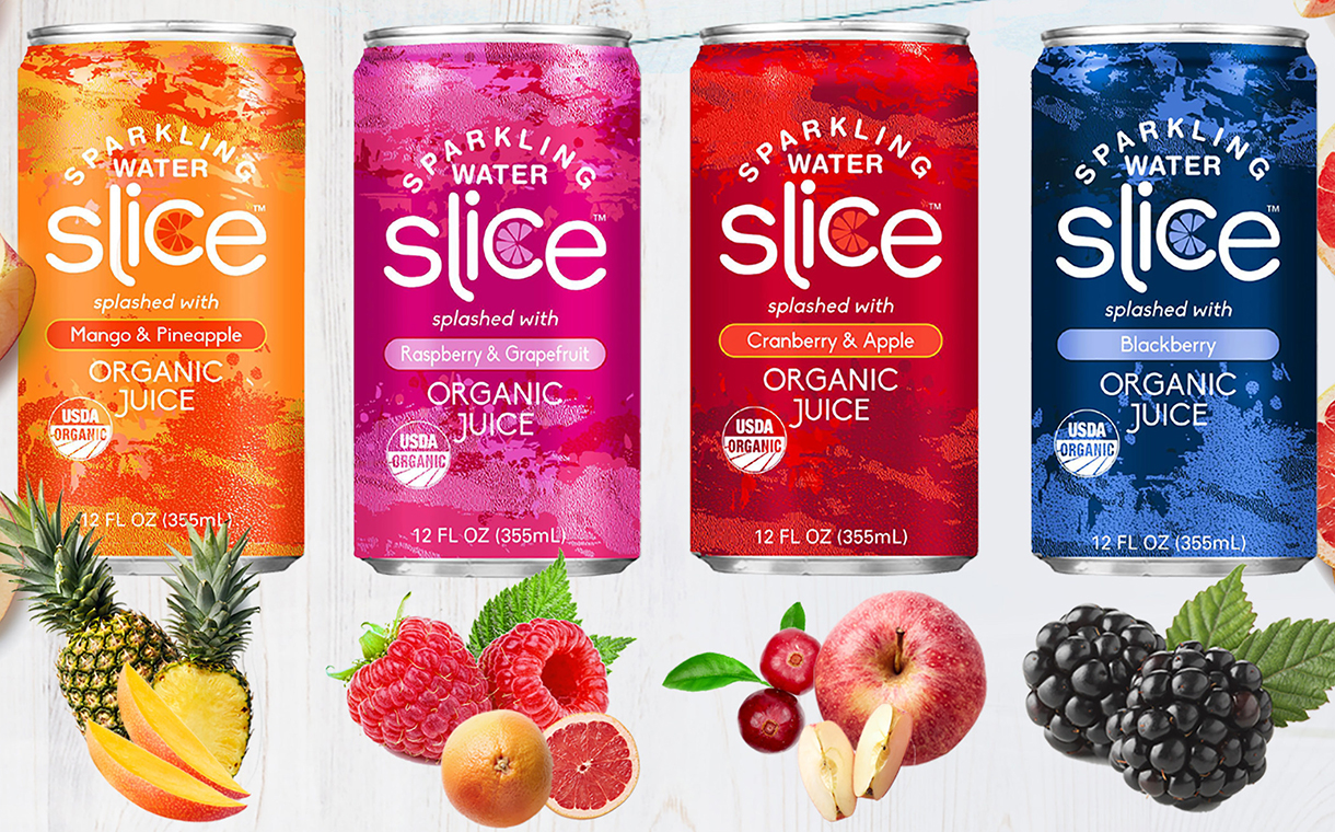 Revolution Brands releases Slice range of sparkling water in US