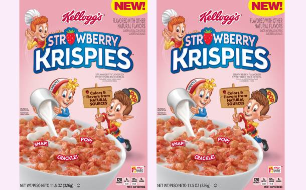 Kellogg boosts Rice Krispies line with Strawberry Krispies variant