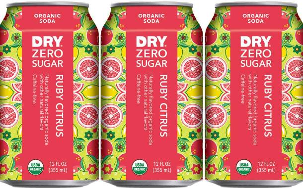 Dry Soda boosts Dry Zero Sugar line with new ruby citrus variant