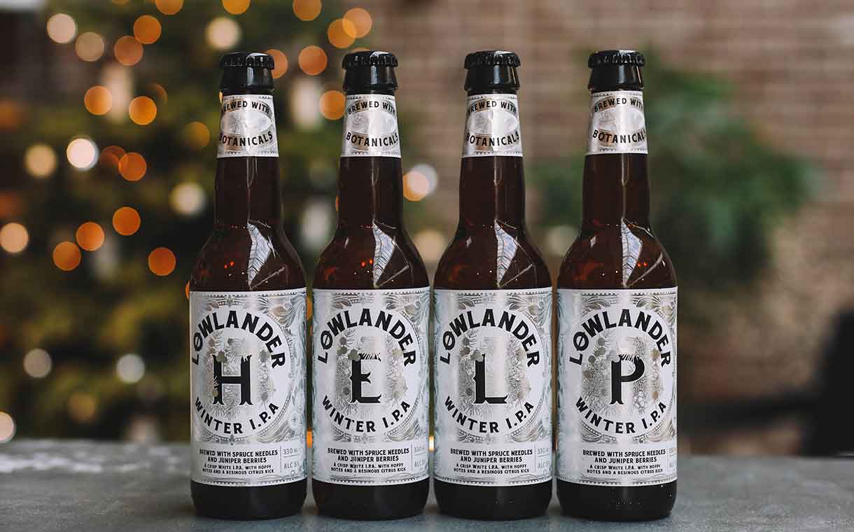 Dutch brewer Lowlander recycles Christmas trees to make its beer