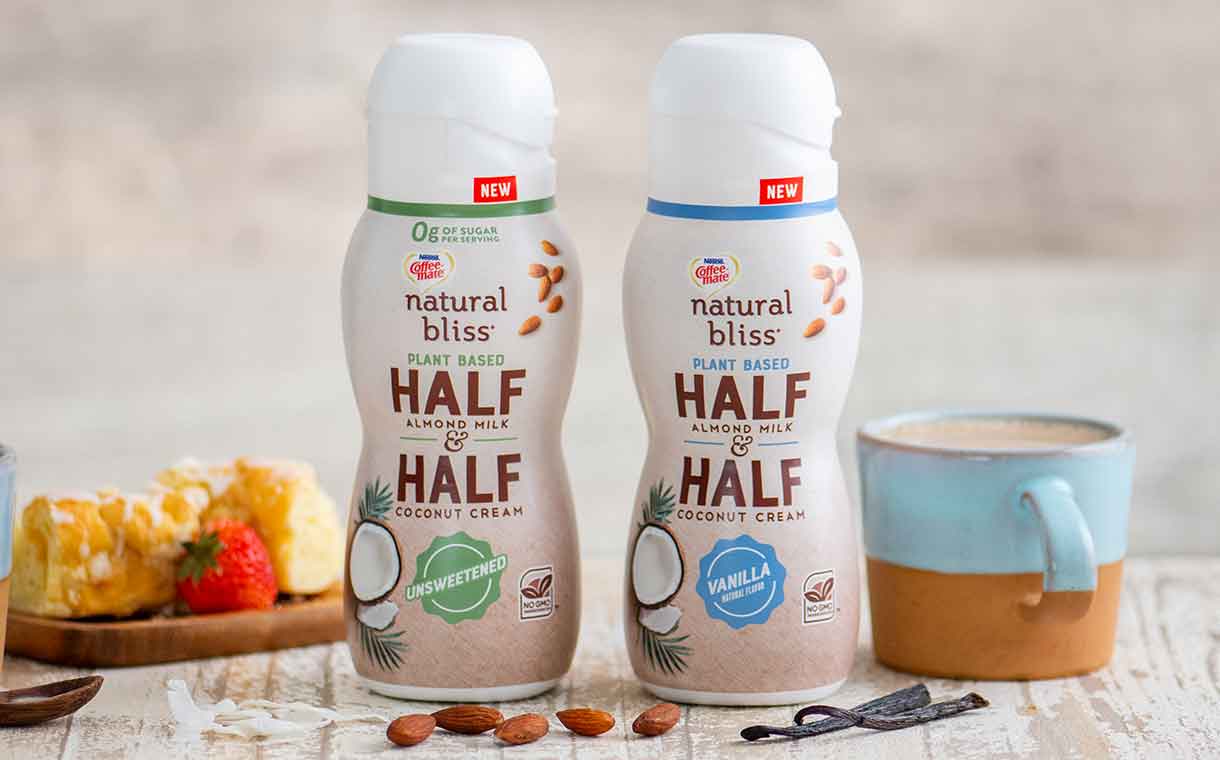 Nestlé launches dairy alternative Natural Bliss creamers in the US