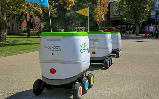 PepsiCo introduces self-driving 'snackbots' to US university