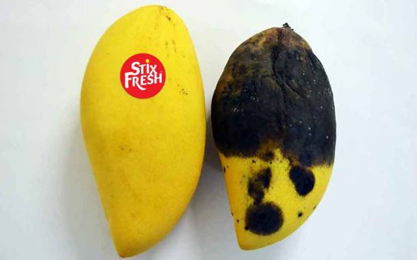 Stixfresh develops stickers to keep fruit fresh for two weeks