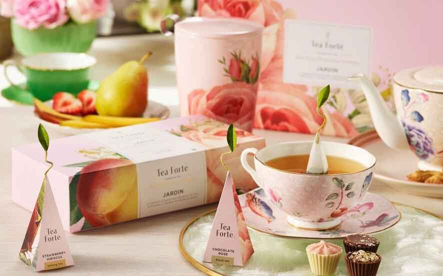 Tea Forté unveils Jardin tea range with botanical-themed packaging ...