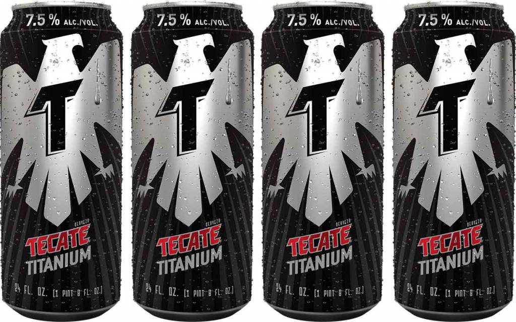 7 5 Abv Tecate Titanium Beer