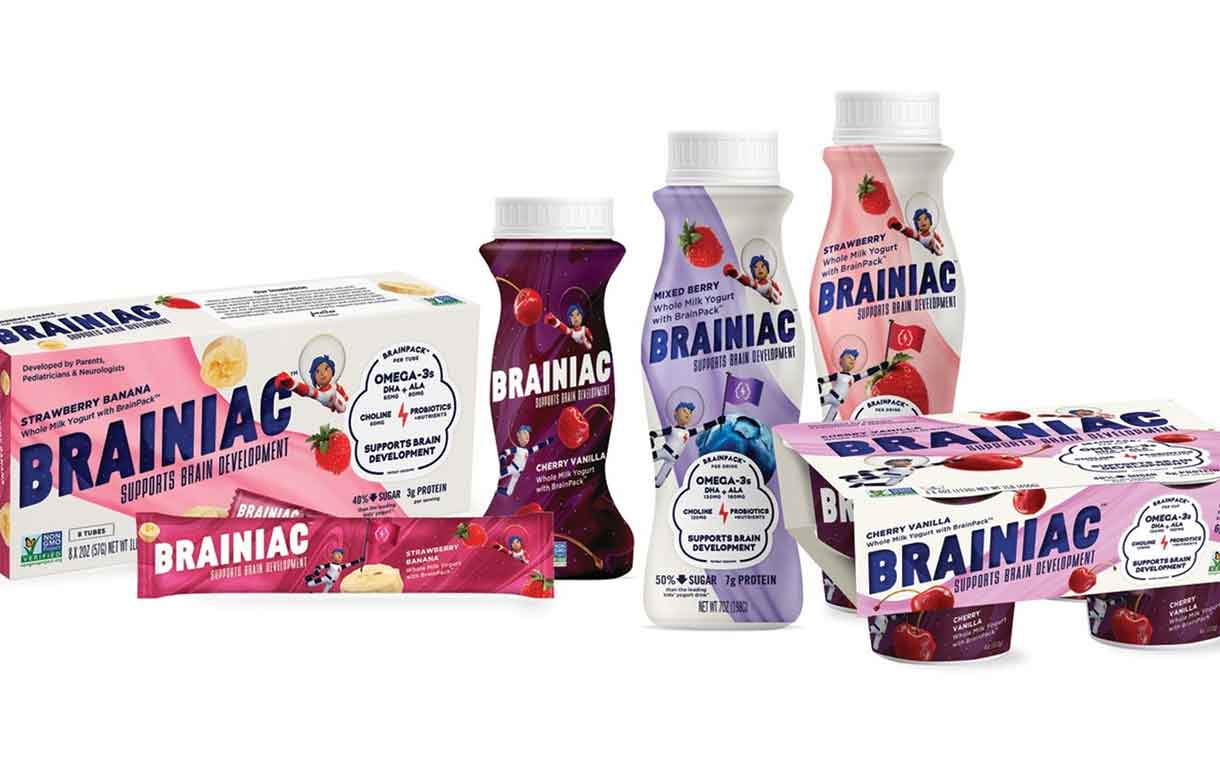 Ingenuity Brands unveils Brainiac Kids yogurt with added nutrients
