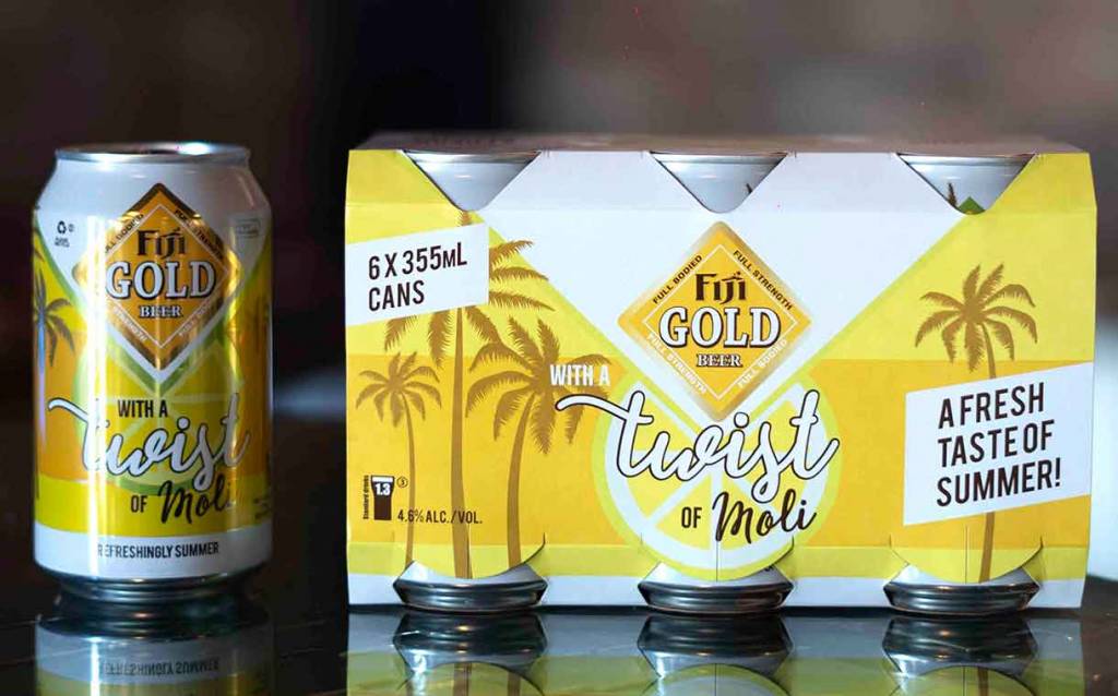Paradise Beverages Releases Fiji Gold Moli Lemon Infused Beer
