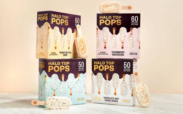 Halo Top introduces low-calorie ice cream snack pops