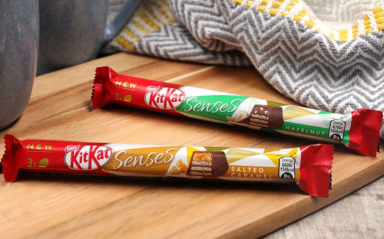 Nestlé boosts KitKat Senses line with new bar format in the UK