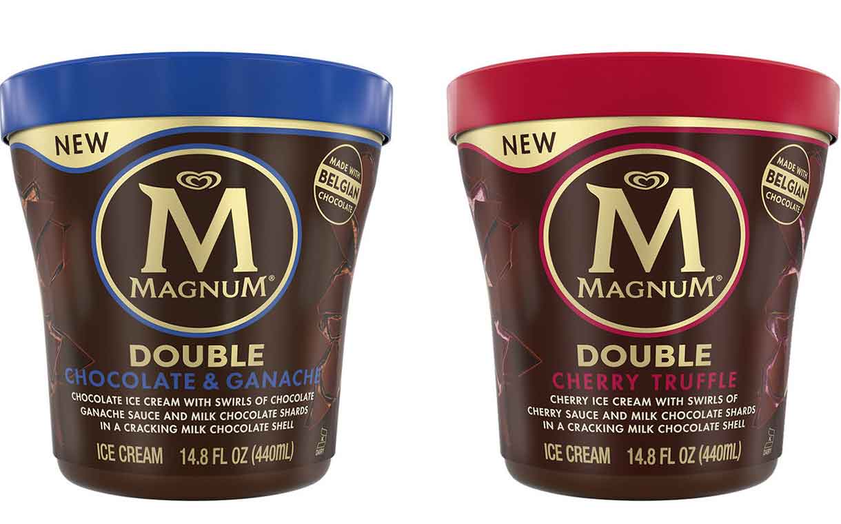 Unilever debuts Magnum Double Tubs ice cream range in the US