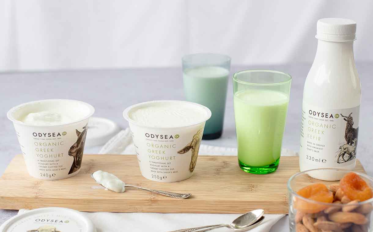 Odysea boosts dairy offer with new kefir and yogurts in the UK