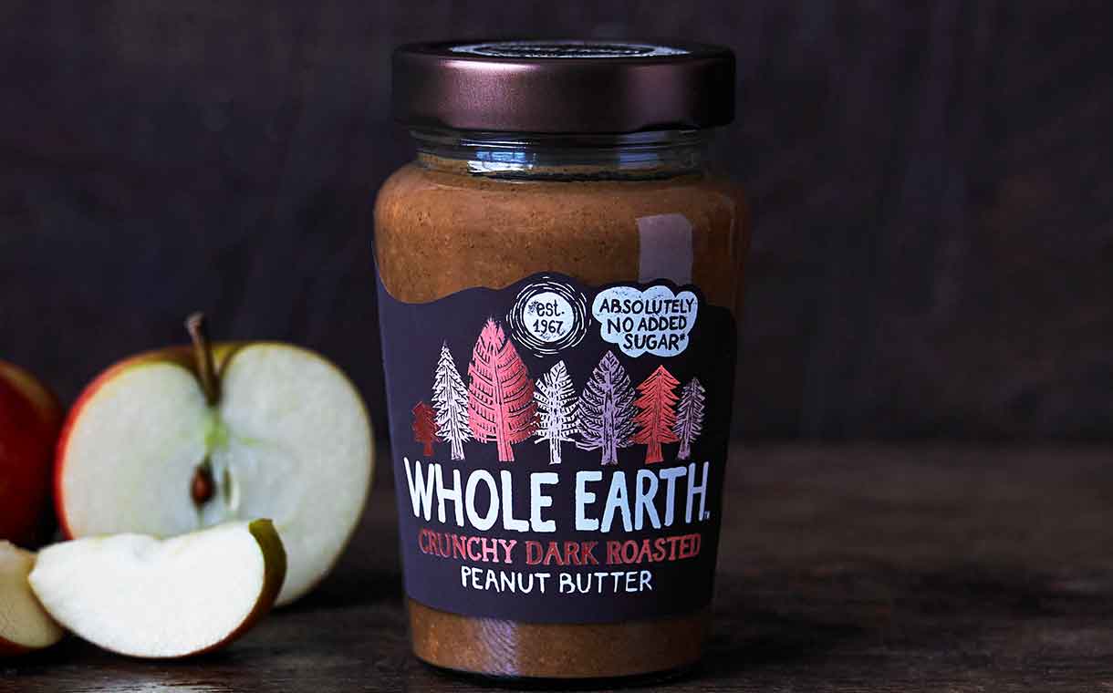 Wessanen UK introduces Whole Earth dark roasted peanut butter