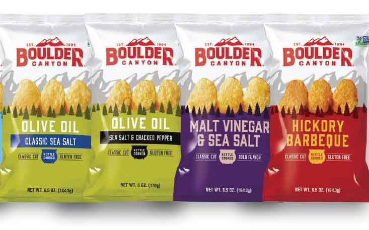Utz Quality Foods gives Boulder Canyon snacks updated branding
