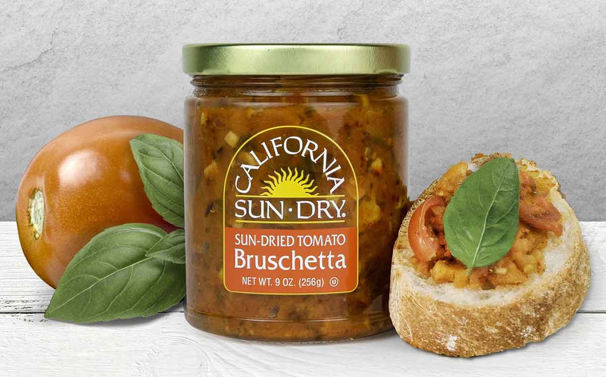 California Sun Dry launches Sun-Dried Tomato Bruschetta spread