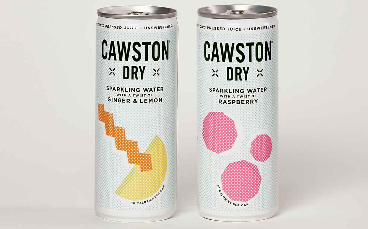 Cawston Press introduces low-calorie sparkling drinks range