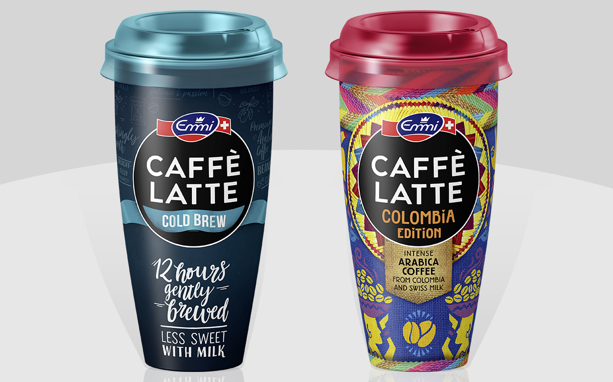Emmi Caffé Latte adds new cold-brew and Colombian varieties