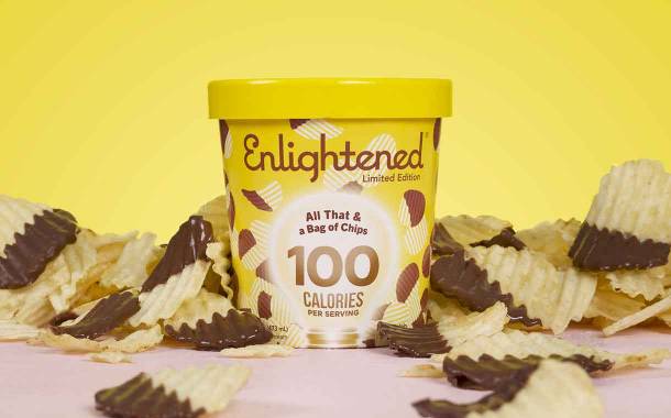 Savoury snack-inspired ice cream: Enlightened debuts two products