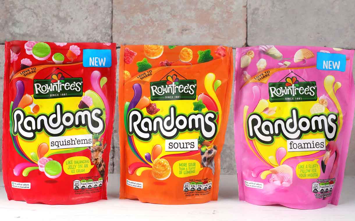 Nestlé releases new Rowntree’s Randoms alongside rebranding