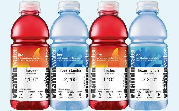Coca-Cola adds to Vitaminwater range with Fire and Ice variants