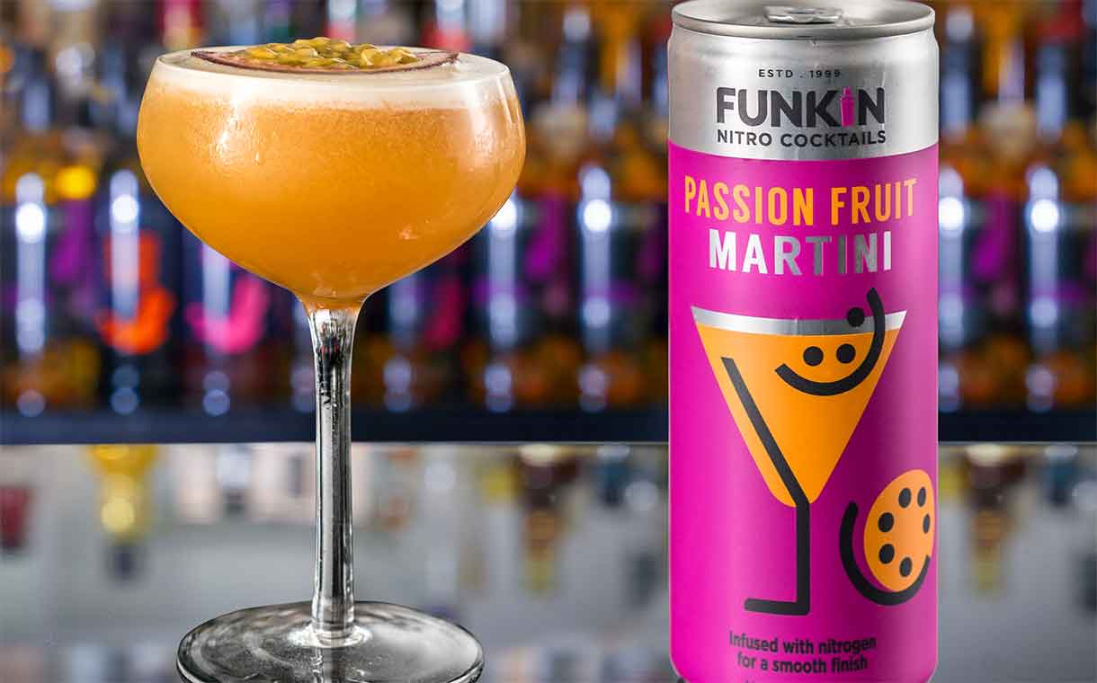 AG Barr’s Funkin introduces nitrogen-infused cocktail line