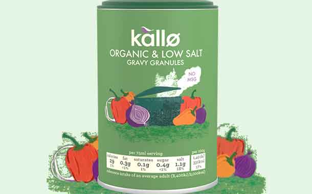 Wessanen UK adds to Kallø range with new low-salt gravy granules