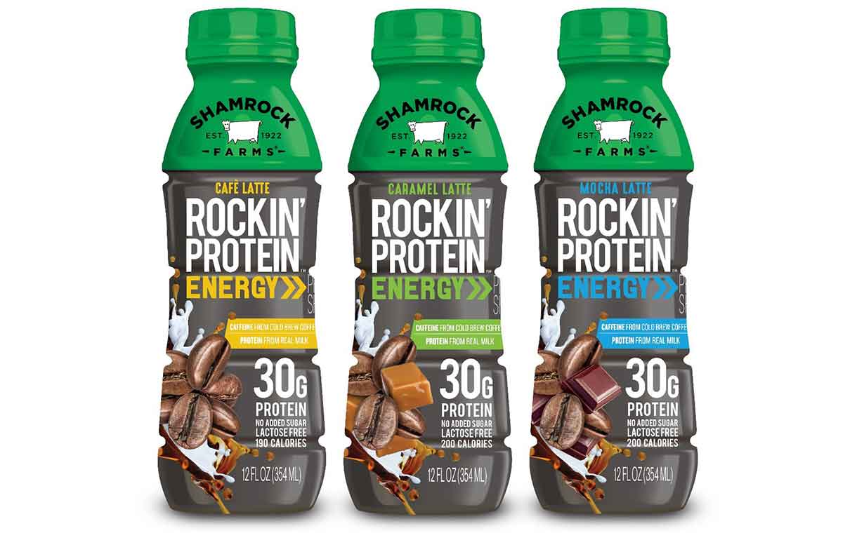 Shamrock Farms launches Rockin' Protein Energy range with coffee