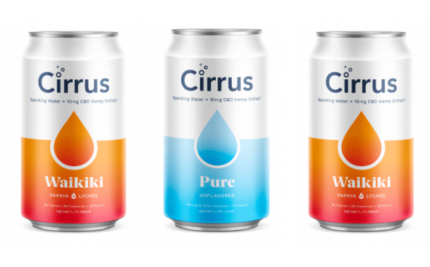 Cirrus releases new CBD-infused sparkling water range