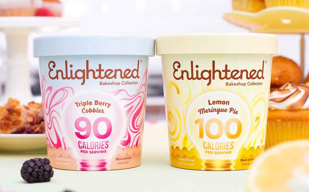 Enlightened introduces two dessert-inspired ice creams
